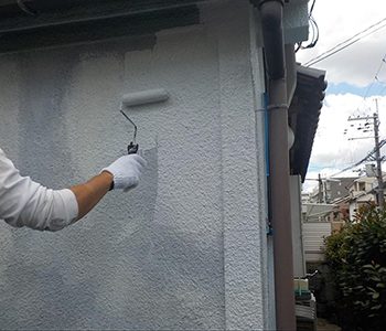 築40年のご自宅の外壁補修と外壁塗装 | 大阪府松原市