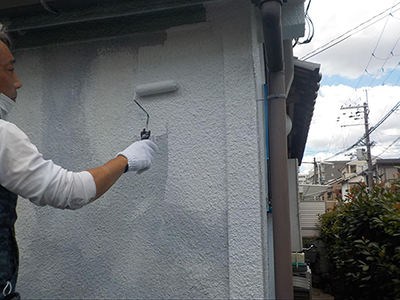 築40年のご自宅の外壁補修と外壁塗装 | 大阪府松原市