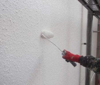 外れかけの雨樋の補修とシーリング・外壁塗装で雨漏りを止める｜大阪市都島区のマンション