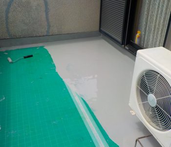 柱から雨漏り！通気シートを用いたウレタン防水工事で解決　藤井寺市