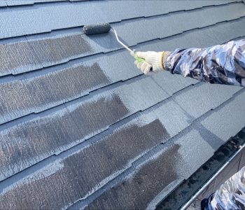 ラジカル塗料を用いた屋根塗装！チョーキング現象が起こりにくく耐候性に優れる　大阪市平野区