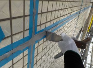 5階建てビルの外壁・タイルの雨漏り補修！築40年鉄骨造　堺市中区
