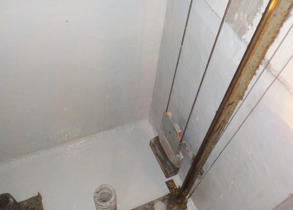 マンションのエレベーターピット内で1年以上溜水!防水・シーリングで対策 大阪市港区