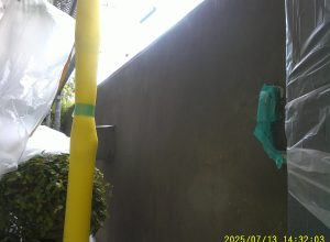 RC造の外壁に浮きや膨れ！ウレタン塗膜防水などで雨漏りに対処　大阪市阿倍野区