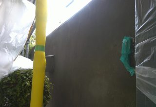 RC造の外壁に浮きや膨れ！ウレタン塗膜防水などで雨漏りに対処　大阪市阿倍野区