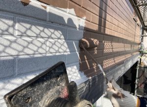 築25年鉄骨3階建て住宅の足場・ベランダ防水・外壁塗装を実施！大阪市平野区