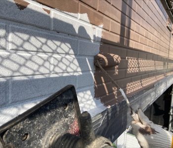 築25年鉄骨3階建て住宅の足場・ベランダ防水・外壁塗装を実施！大阪市平野区