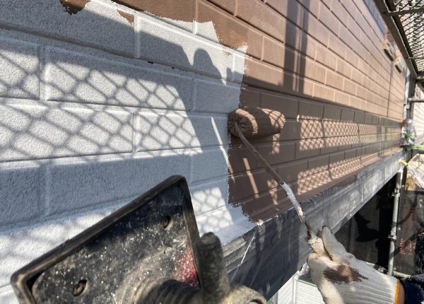 築25年鉄骨3階建て住宅の足場・ベランダ防水・外壁塗装を実施！大阪市平野区