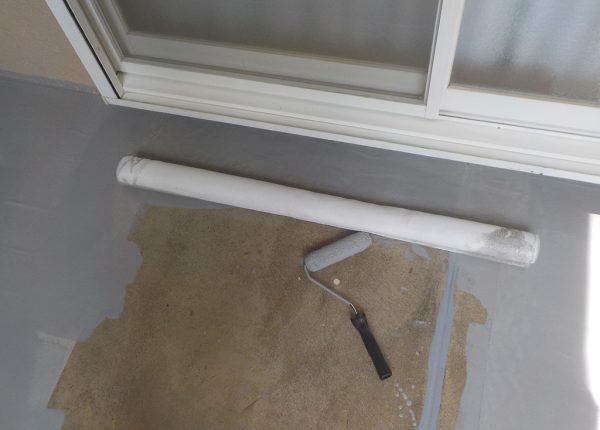 築40年の木造2階建てベランダ防水工事！ウレタン塗膜防水材＋メッシュクロスで雨漏り予防・安心の10年保証　羽曳野市